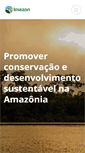 Mobile Screenshot of imazon.org.br